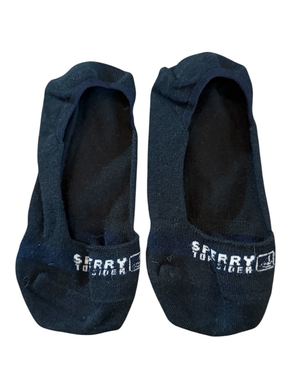 Sperry Black No-Show Liner Socks - Low Profile Pair